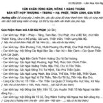 Tài liệu: Văn cúng rằm và mồng một hàng tháng (Bản kết hợp)