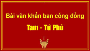 Bai van khan cong dong tam tu phu