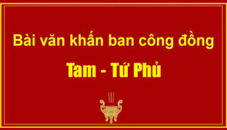 Bai van khan cong dong tam tu phu
