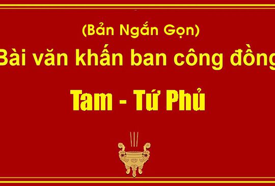 Bai van khan cong dong tam tu phu ngan gon