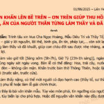 Tài liệu: Văn khấn lên Bề Trên – Ơn Trên giúp thu hồi Binh, Ấn của người thân làm thầy đã khuất