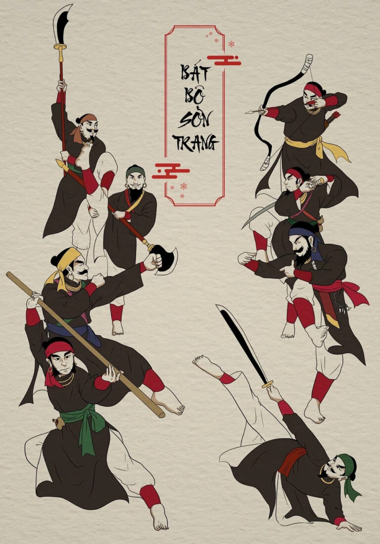 bat bo son trang