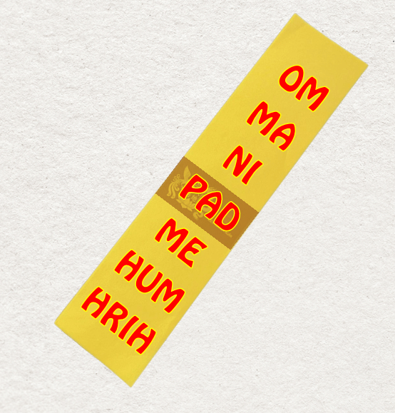 giay vang ve phu om mani padme hum hrih