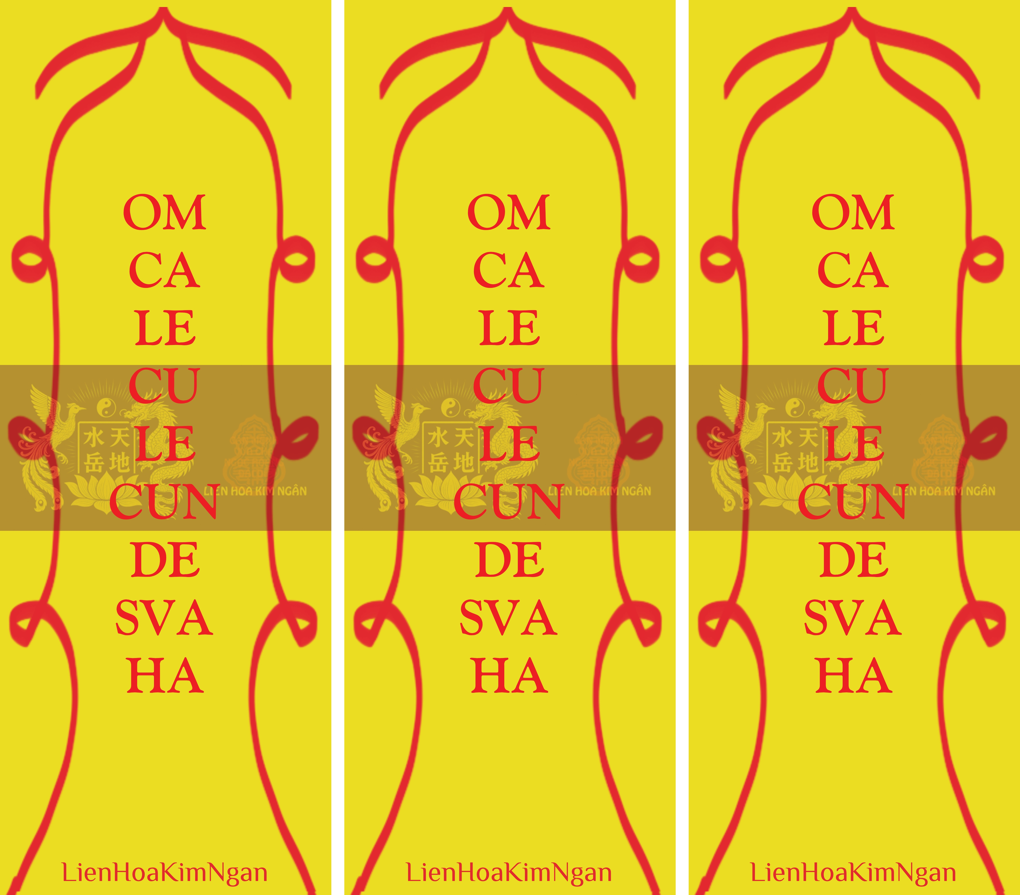 Phù Om Cale Cule Cunde Svaha