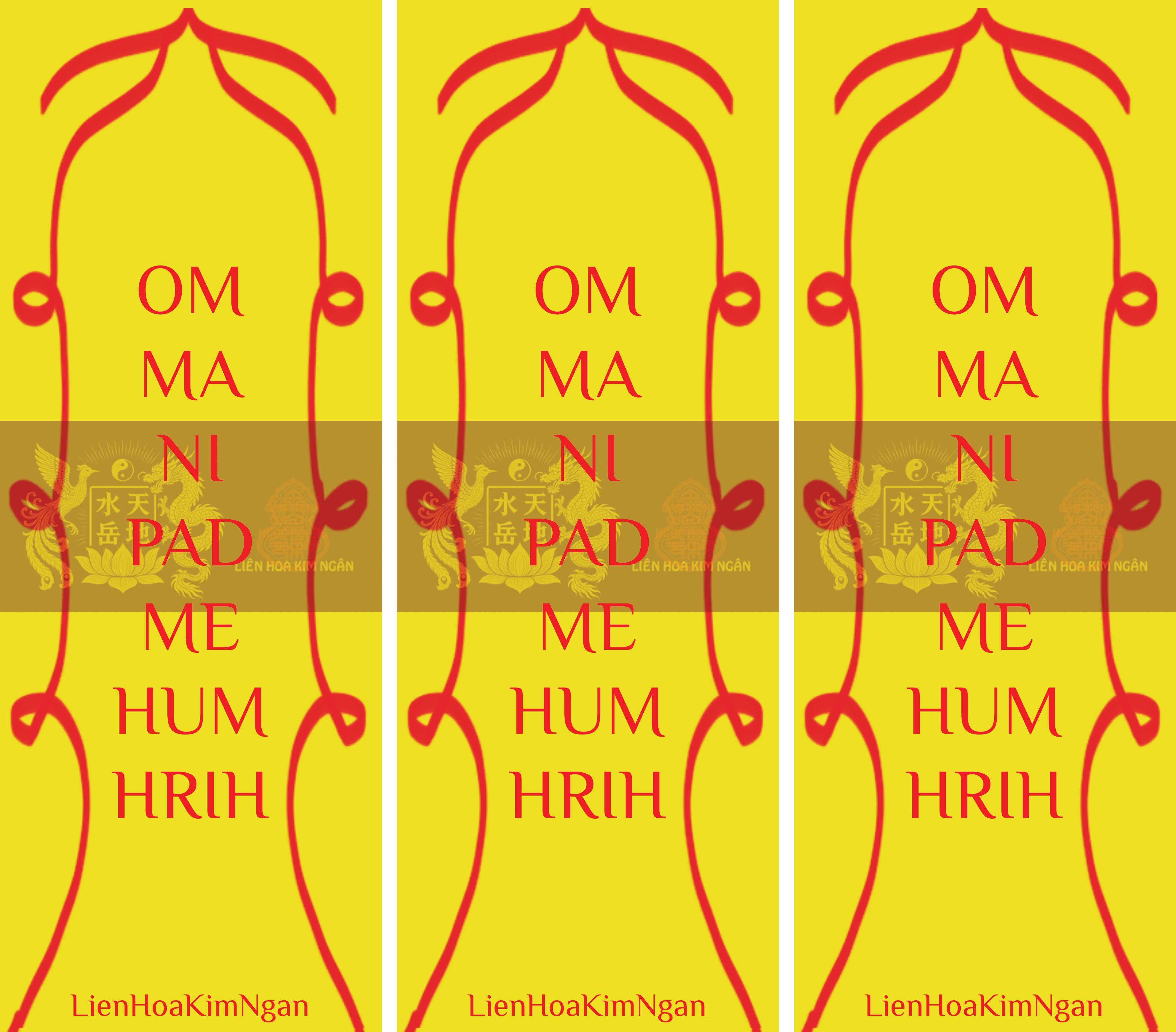 Phù Om Mani Padme Hum Hrih
